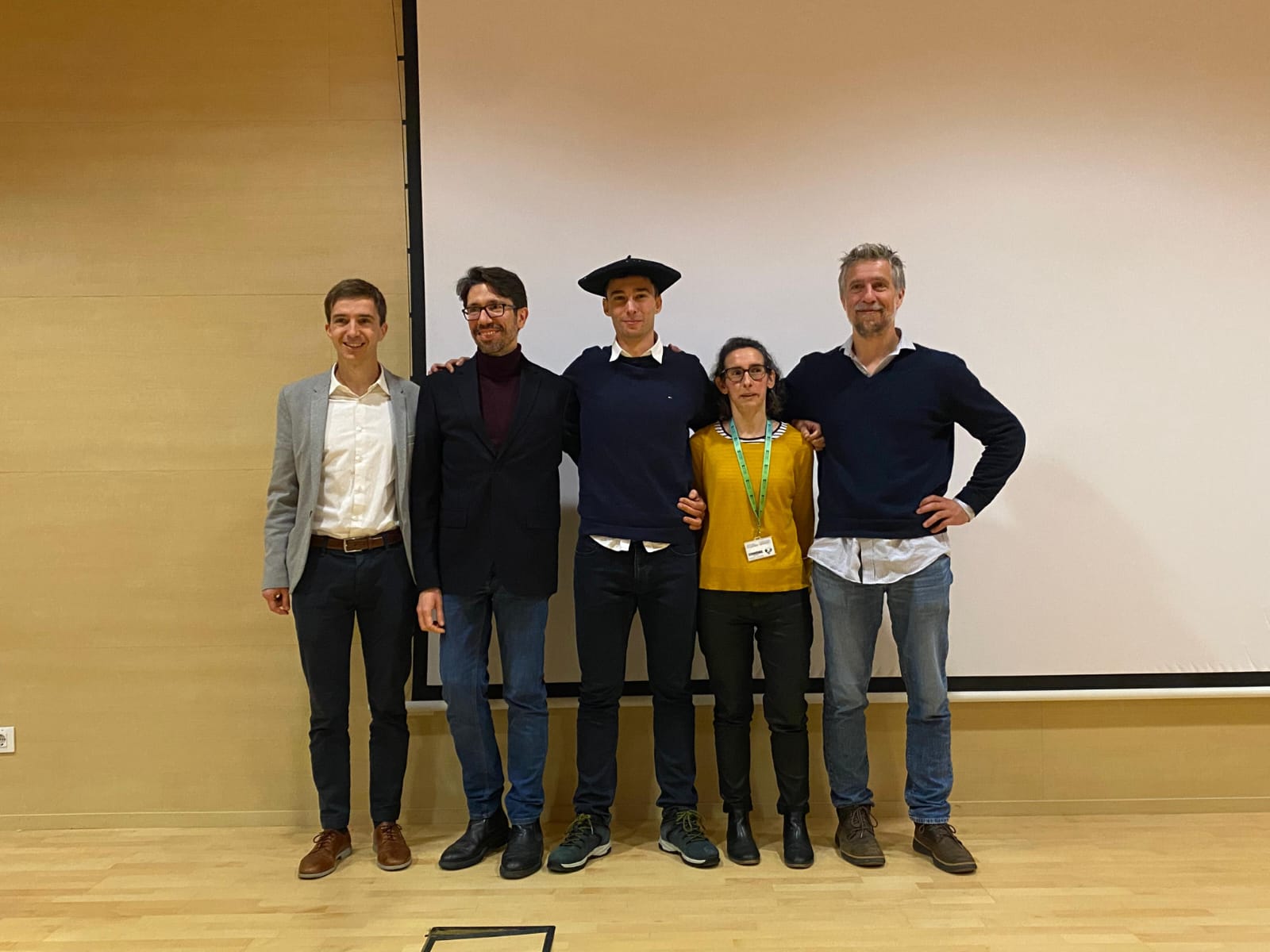 Josu Diego defends his thesis